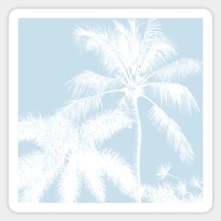 White Palms Sticker